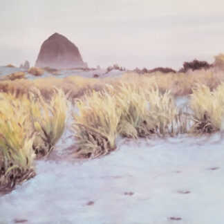 Haystack Rock Art Print