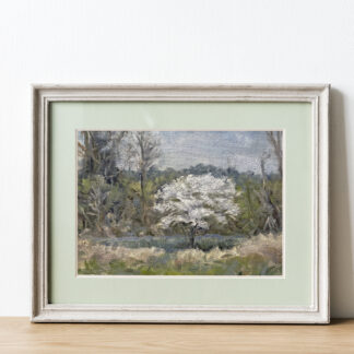 blooming tree art print